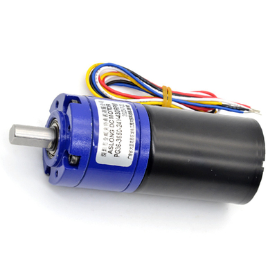 24V 8/1600RPM fırçasız DC Gezegen Döviz Motoru 36mm PG36-3650 Kalıcı Mıknatıs 12V/24V DC Döviz Motoru