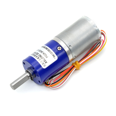 12V DC gezegen dişli fırçasız azaltma motoru PG24-2430 24mm DC gezegen dişli motoru