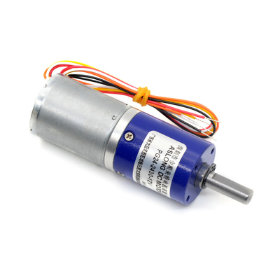 12V DC gezegen dişli fırçasız azaltma motoru PG24-2430 24mm DC gezegen dişli motoru