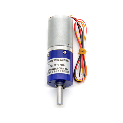12V DC gezegen dişli fırçasız azaltma motoru PG24-2430 24mm DC gezegen dişli motoru