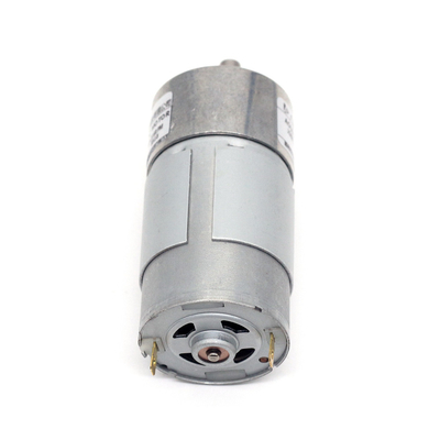 Mini 12V DC Elektrikli fırçalı kalıcı mıknatıs motoru JGB37-545 37mm 12V DC Mini fırçalı dişli motoru