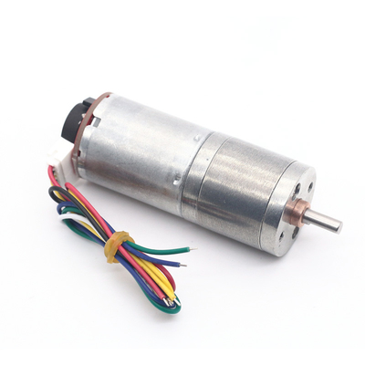 6v 12v 25mm Brushed DC Gear Motor Encoder JGA25-370B Yüksek Tork 25mm Brushed DC Gear Motor