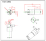 DIY Otomatik Sulama Ekipmanları İçmek İçin 300mmHg Peristaltik Mikro DC Su Pompası 12V