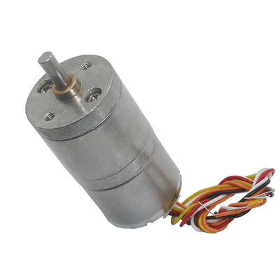 25mm BLDC Fırçasız DC Dişli Motor 24V 2000RPM CCW CW Fren PMW Hız Kontrolü